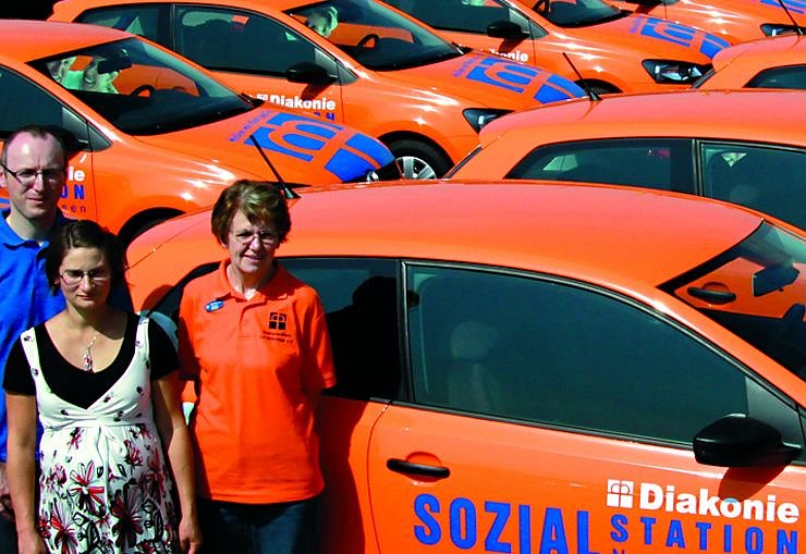 Bild: Flotte in Orange