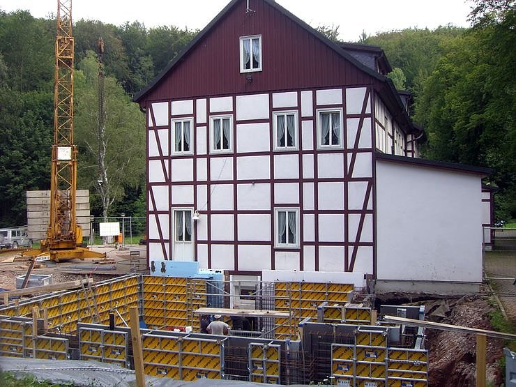 Bild: Kalkh&uuml;tte wird umgebaut
