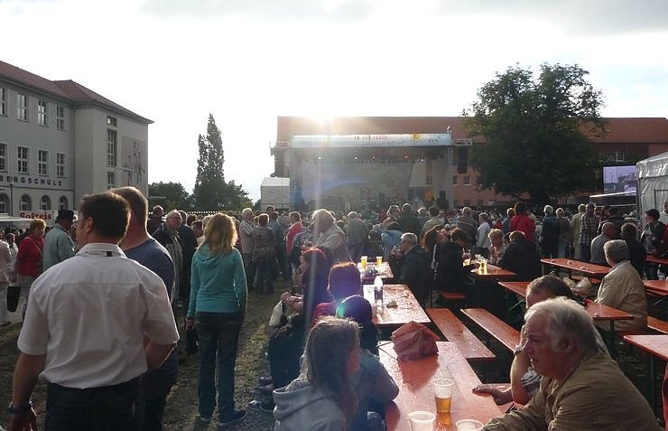 Bild: Die Sonne schien