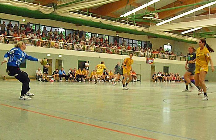 Bild: Werbung f&uuml;r den Handball