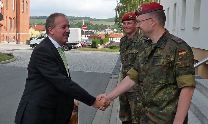Bild: Innenminister bei Bundeswehr