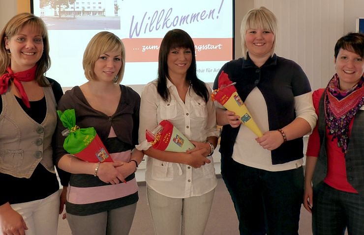 Bild: Ausbildung in der Agentur
