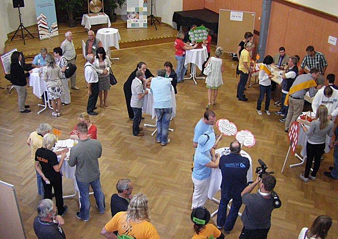 Bild: Marktplatz mit Erfolg