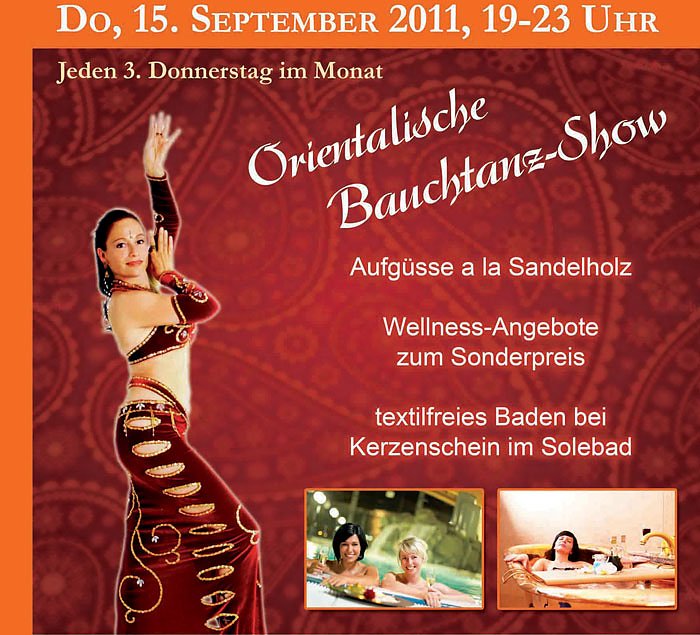 Bild: Mit orientalischen Bauchtanz