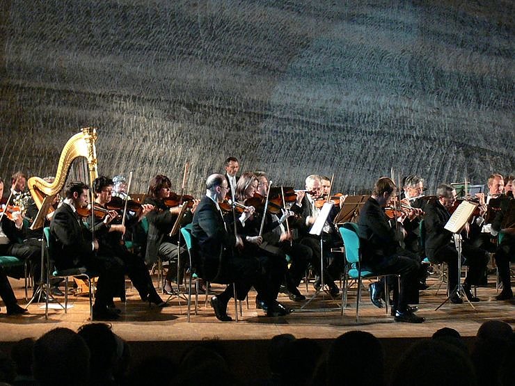 Bild: Musik unter Tage