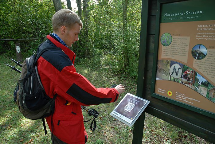 Bild: Kyffh&auml;userweg mit QR Codes erlebbar