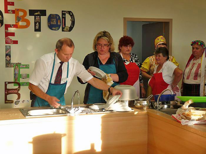 Bild: Kochen der VIPs