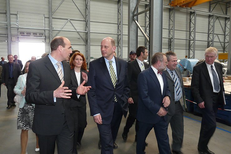 Bild: Bundesverkehrsminister Wolfgang Tiefensee