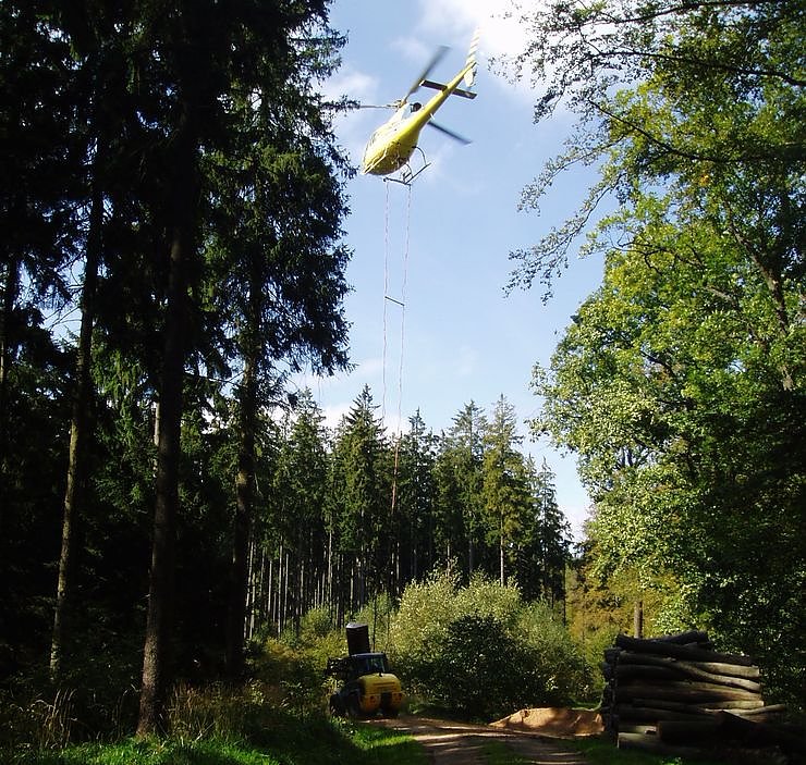 Bild: Hilfe aus der Luft