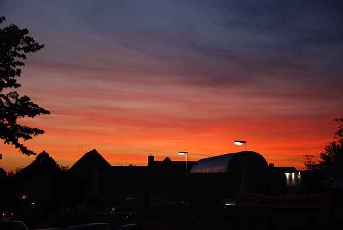 Bild: Der Himmel &uuml;ber Nordhausen