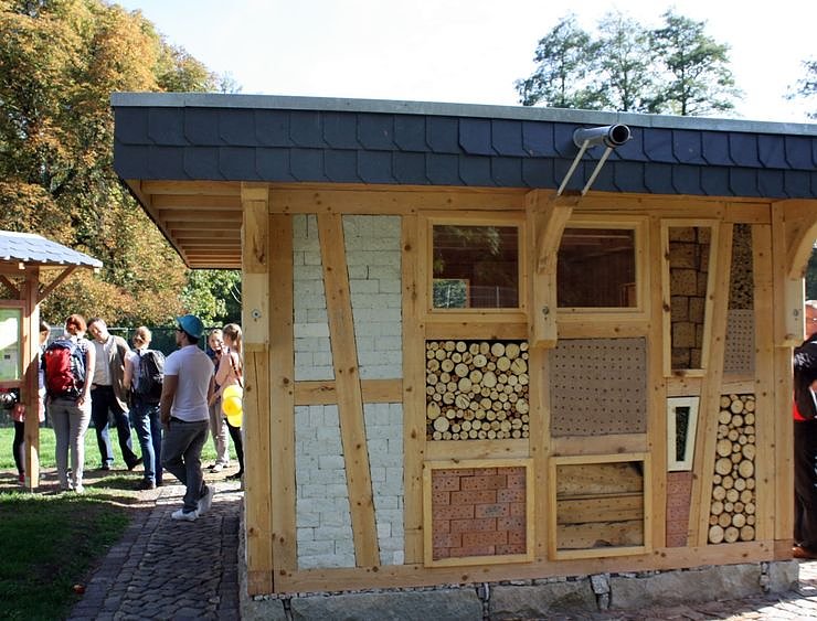 Bild: Wanderh&uuml;tte im Park