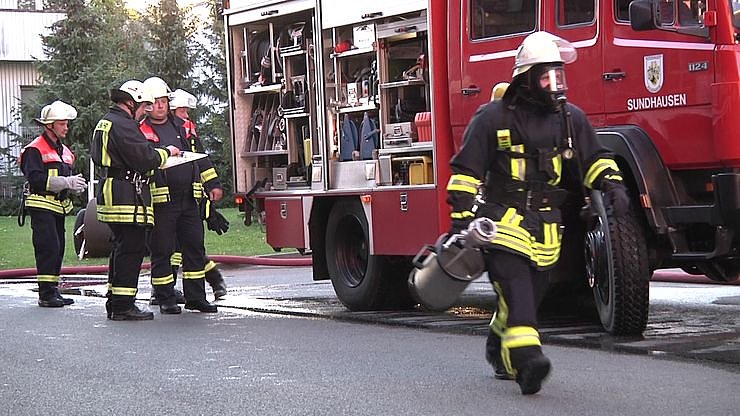 Bild: Brand bei Nordbrand