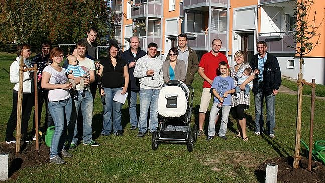 Bild: Spr&ouml;sslinge gepflanzt