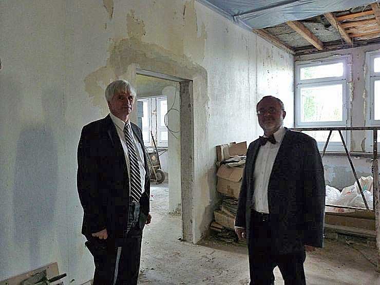 Bild: Richtfest Regelschule Ro&szlig;leben