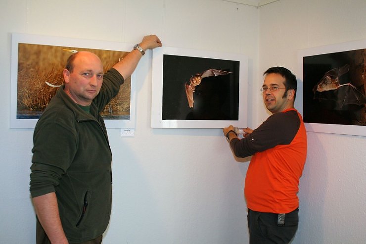 Bild: Ausstellung wird vorbereitet