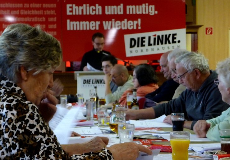 Bild: Linke beraten &uuml;ber Kandidaten