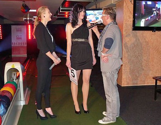 Bild: Bei Miss Wahl dabei