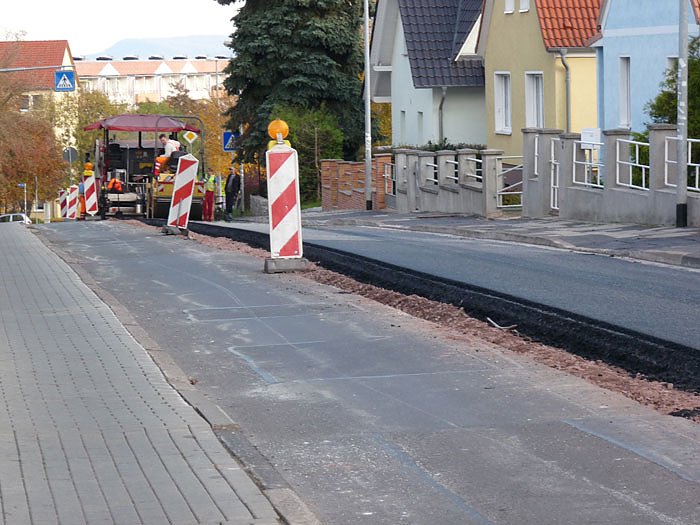 Bild: Schwarzdecke eingebracht
