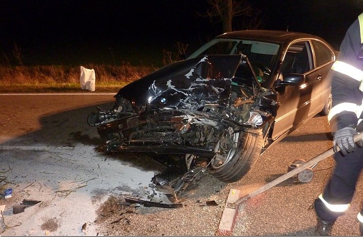 Bild: Frontalcrash