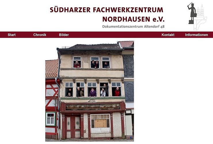 Bild: Die Startseite