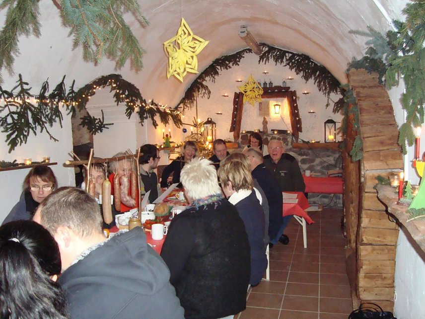Bild: Bergweihnacht in der langen Wand