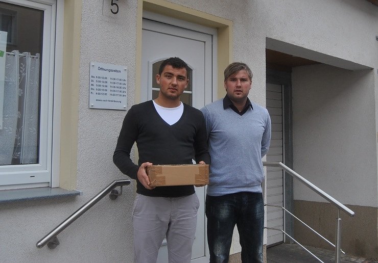 Bild: Dank an die Sponsoren