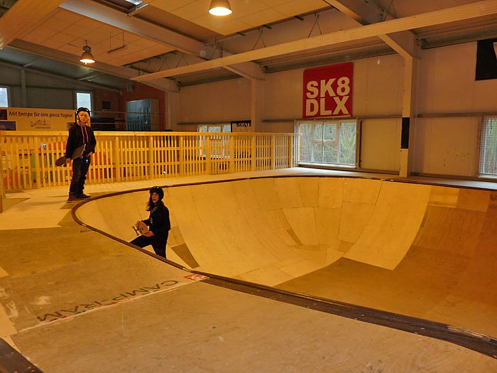 Bild: Skate-Arena nach Umbau