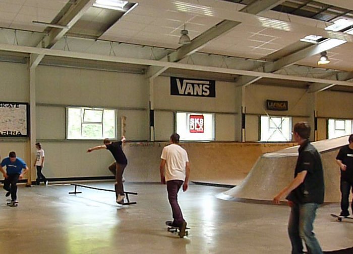 Bild: Skate-Arena nach Umbau