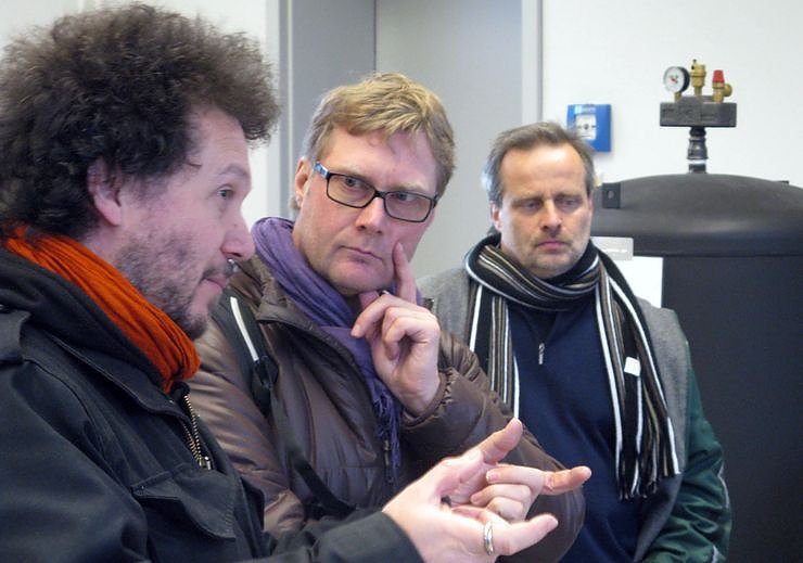 Bild: Besuch am Weinberg