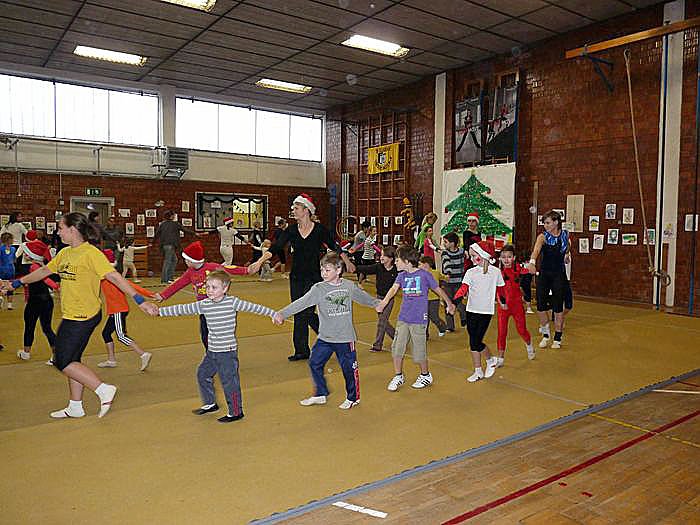 Bild: Erfolgreiches Weihnachtsturnen