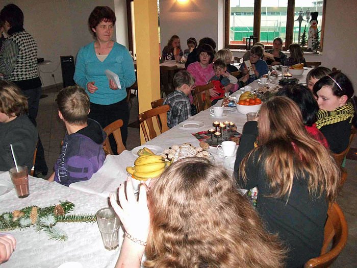 Bild: Kinderweihnachtsfeier im Domizil