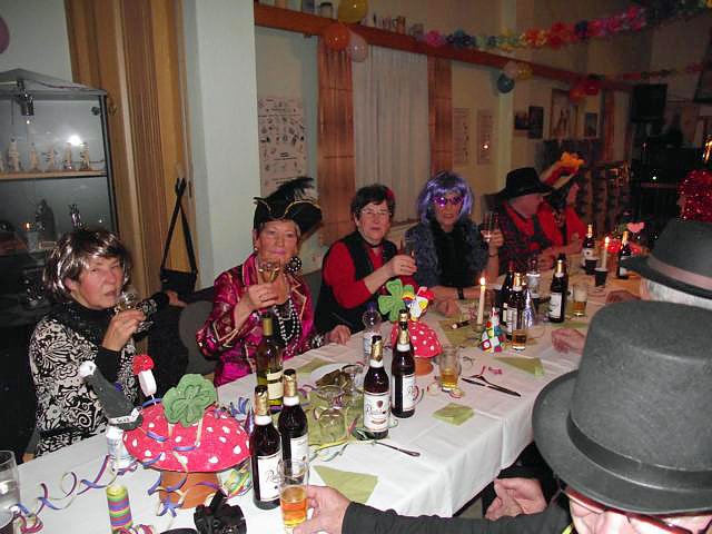 Bild: Fasching gefeiert