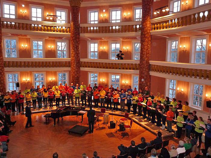 Bild: Singen ist eine edle Kunst