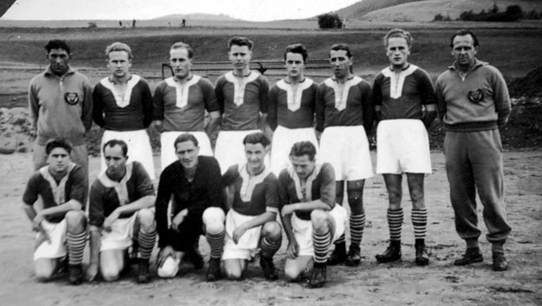 Bild: Die Mannschaft aus Goslar 1954