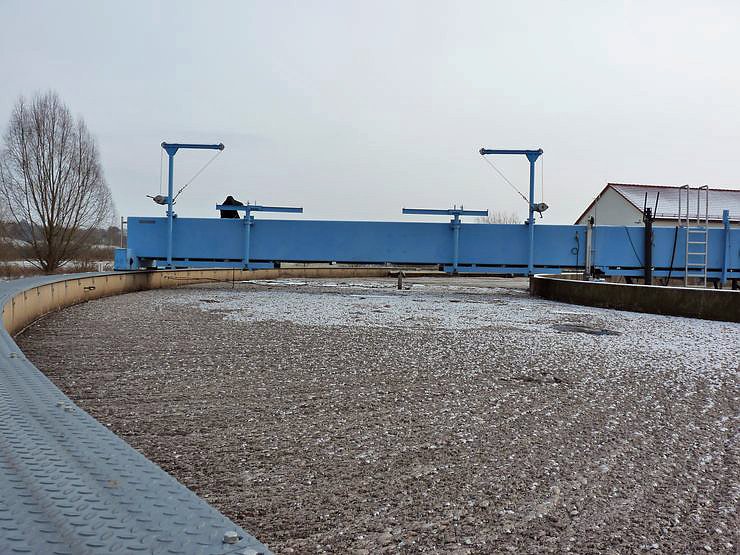 Bild: Harte Arbeit f&uuml;r sauberes Abwasser