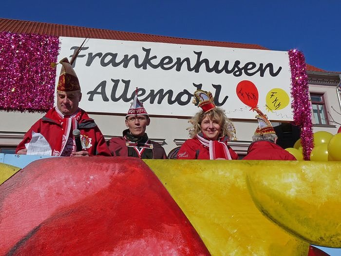 Bild: Narren in Bad Frankenhausen