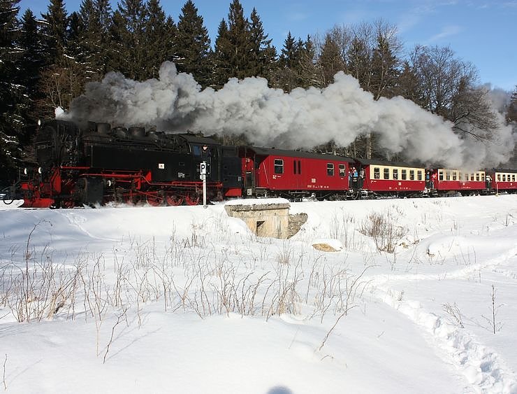 Bild: Mit Volldampf durch den Harz