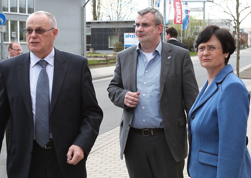 Bild: Von links: Kupsch, N&uuml;&szlig;le, Lieberknecht
