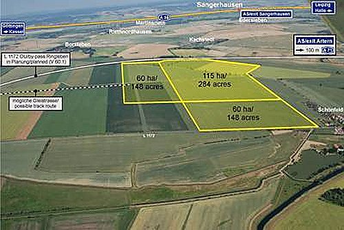 Bild: Das Kyffh&auml;user Industriegebiet