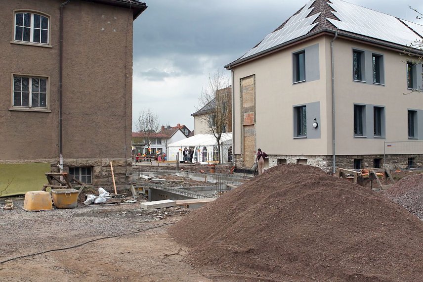 Bild: Verbindung zur Turnhalle
