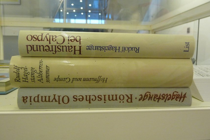 Bild: B&uuml;cher in der Ausstellung