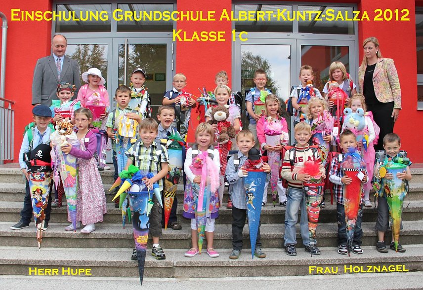 Bild: Einschulung Klasse 1c