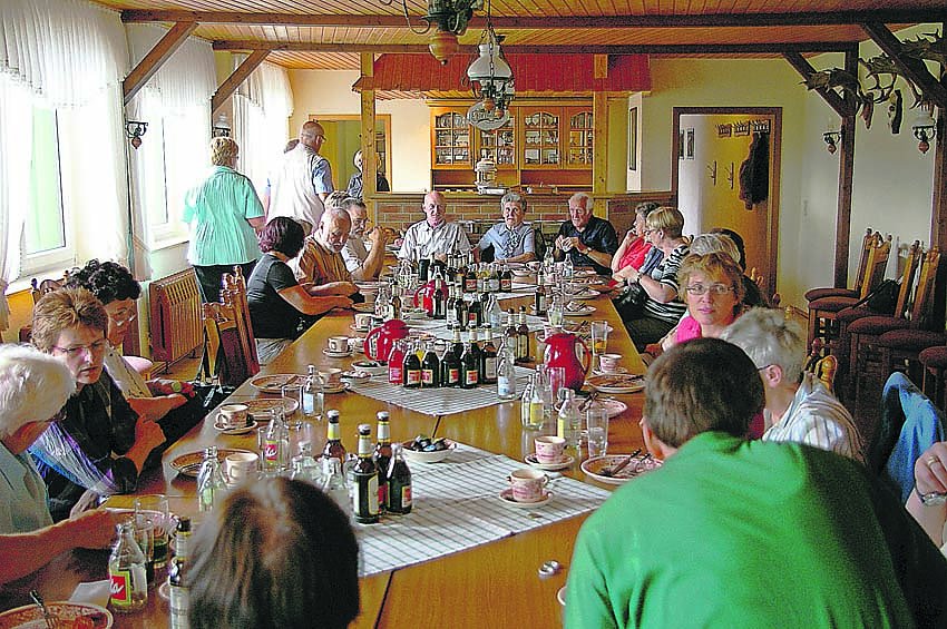Bild: Rast in der Agragenossenschaft