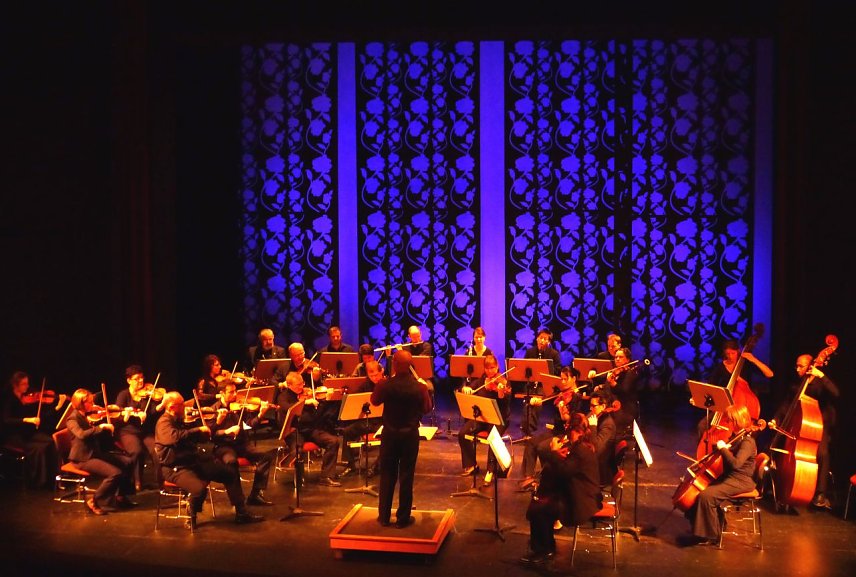 Bild: Das erste Konzert nach der Arbeit im vergangenen Jahr