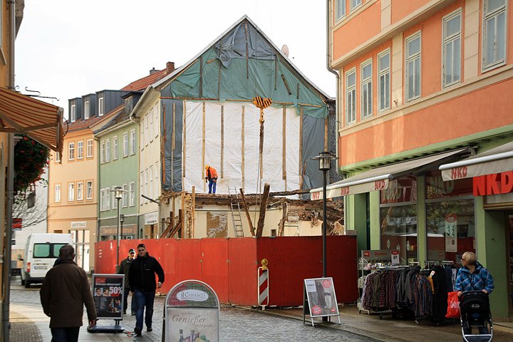 Bild: Stand Fortgang Bauarbeiten