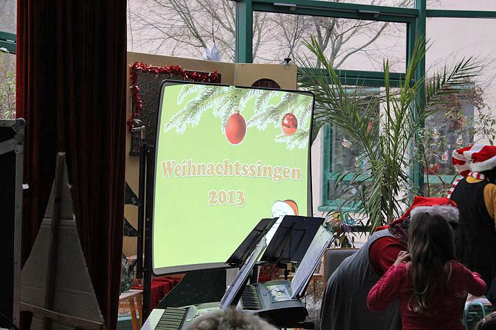 Bild: Traditionelles Weihnachtssingen