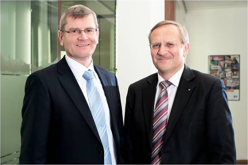 Bild: Vorstand der Volksbank Heiligenstadt