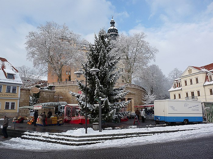 Bild: Weihnachtsbaum Sondershausen 2008