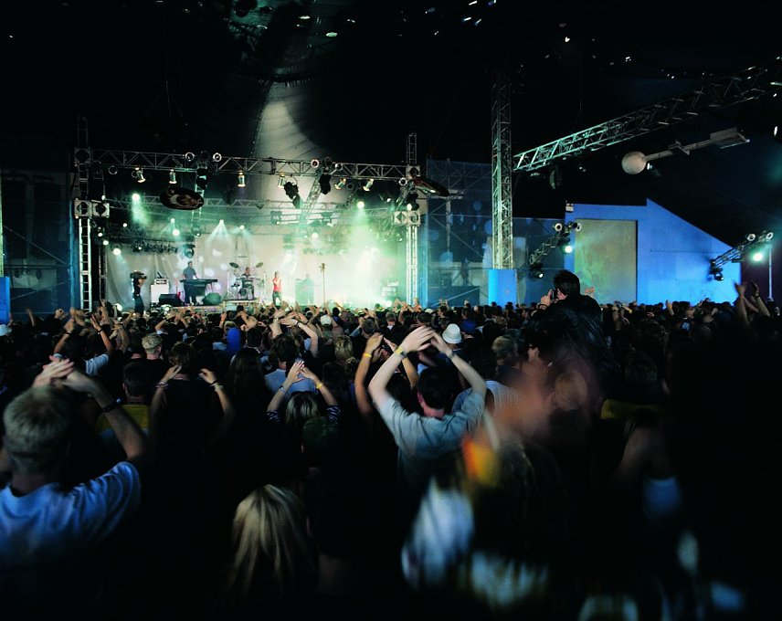 Bild: Stimmungsvolles Roskilde Festival