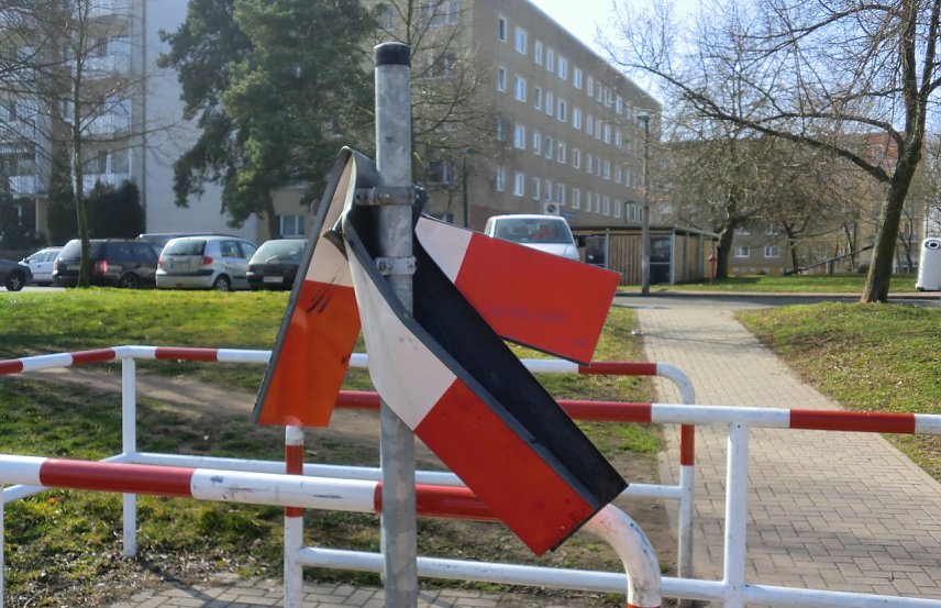 Bild: Verbogen